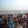 Devotees Ready for Boat Ride, Garh Mukteswar
